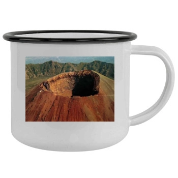 Volcanoes Camping Mug