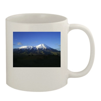 Volcanoes 11oz White Mug