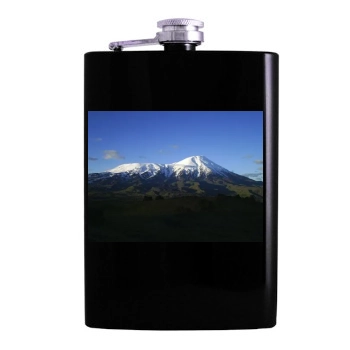 Volcanoes Hip Flask