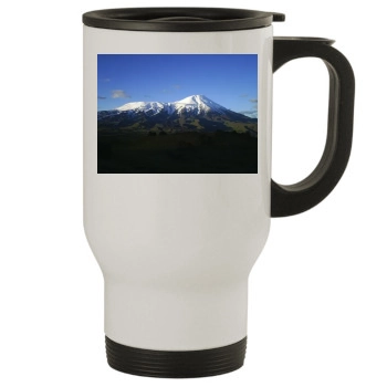 Volcanoes Stainless Steel Travel Mug