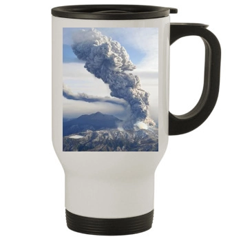 Volcanoes Stainless Steel Travel Mug