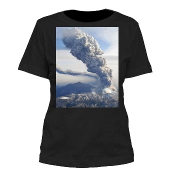 Volcanoes Women's Cut T-Shirt