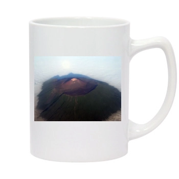 Volcanoes 14oz White Statesman Mug