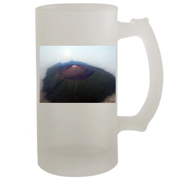 Volcanoes 16oz Frosted Beer Stein