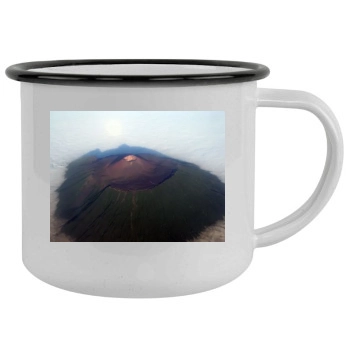 Volcanoes Camping Mug