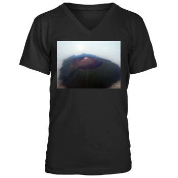 Volcanoes Men's V-Neck T-Shirt