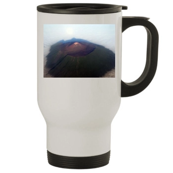 Volcanoes Stainless Steel Travel Mug