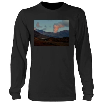 Volcanoes Men's Heavy Long Sleeve TShirt