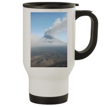 Volcanoes Stainless Steel Travel Mug