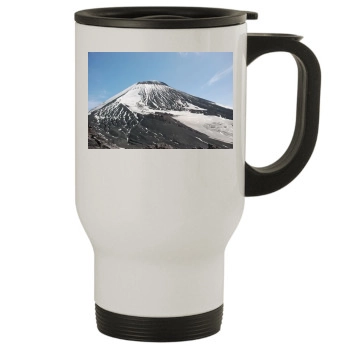 Volcanoes Stainless Steel Travel Mug