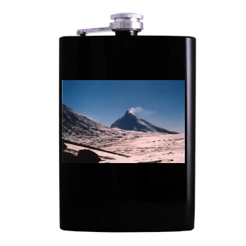 Volcanoes Hip Flask