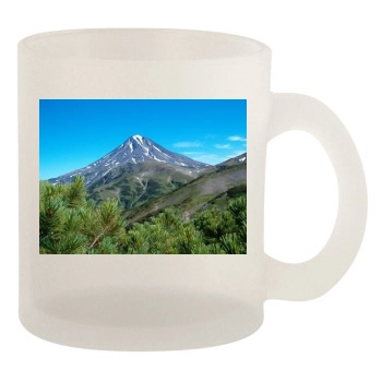 Volcanoes 10oz Frosted Mug