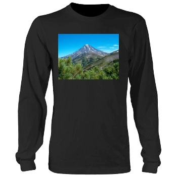 Volcanoes Men's Heavy Long Sleeve TShirt