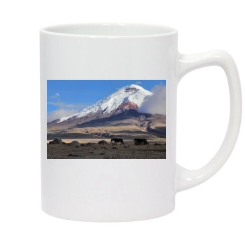 Volcanoes 14oz White Statesman Mug