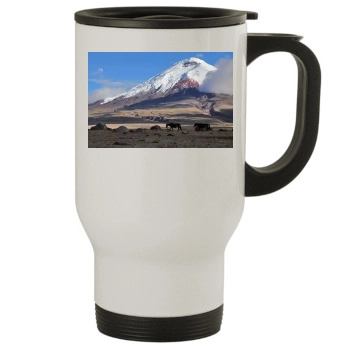 Volcanoes Stainless Steel Travel Mug