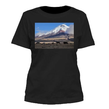 Volcanoes Women's Cut T-Shirt