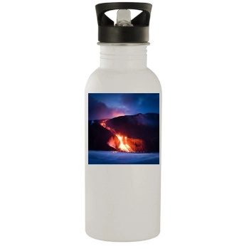 Volcanoes Stainless Steel Water Bottle