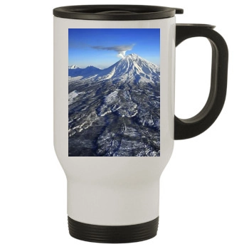 Volcanoes Stainless Steel Travel Mug