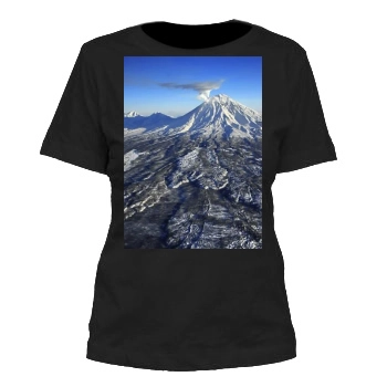 Volcanoes Women's Cut T-Shirt