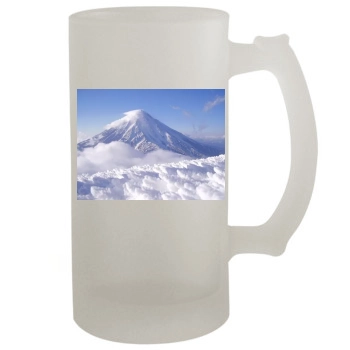 Volcanoes 16oz Frosted Beer Stein