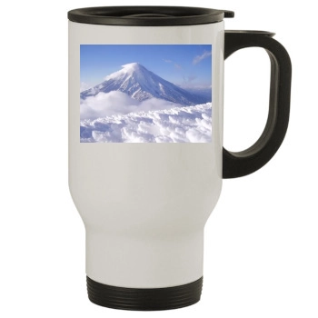 Volcanoes Stainless Steel Travel Mug