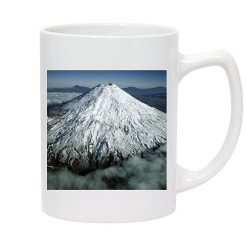 Volcanoes 14oz White Statesman Mug