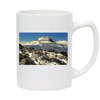 Volcanoes 14oz White Statesman Mug