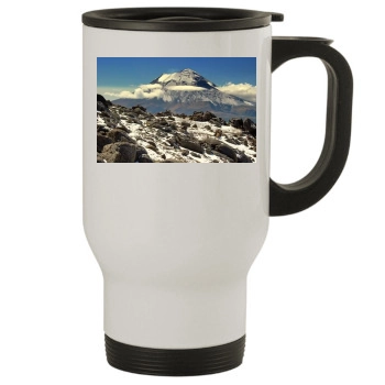 Volcanoes Stainless Steel Travel Mug