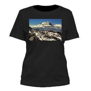 Volcanoes Women's Cut T-Shirt