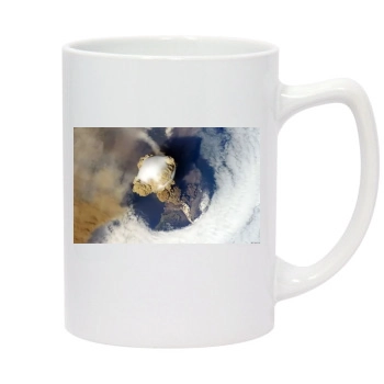 Volcanoes 14oz White Statesman Mug