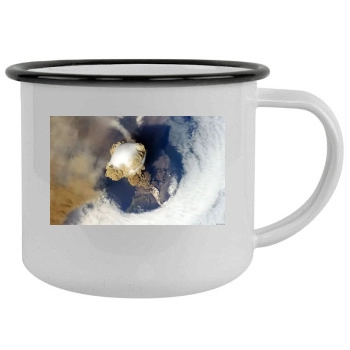 Volcanoes Camping Mug