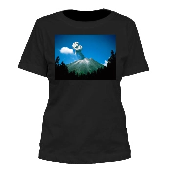 Volcanoes Women's Cut T-Shirt