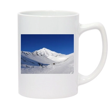 Volcanoes 14oz White Statesman Mug