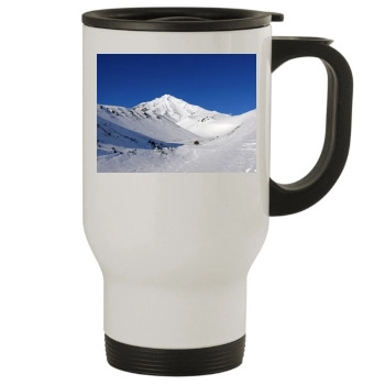 Volcanoes Stainless Steel Travel Mug