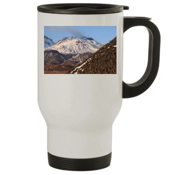 Volcanoes Stainless Steel Travel Mug