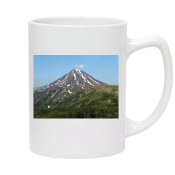 Volcanoes 14oz White Statesman Mug