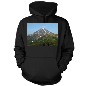 Volcanoes Mens Pullover Hoodie Sweatshirt