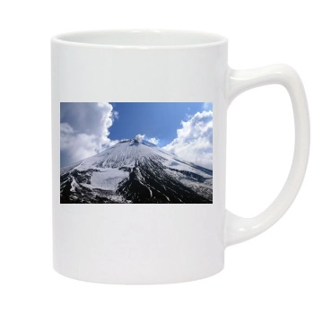 Volcanoes 14oz White Statesman Mug