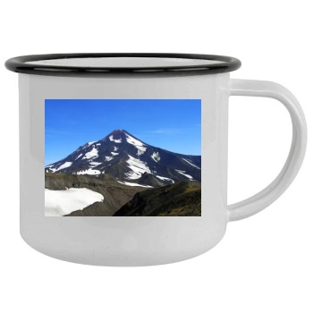 Volcanoes Camping Mug