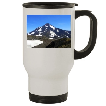 Volcanoes Stainless Steel Travel Mug