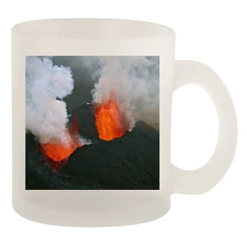 Volcanoes 10oz Frosted Mug