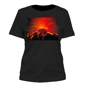 Volcanoes Women's Cut T-Shirt