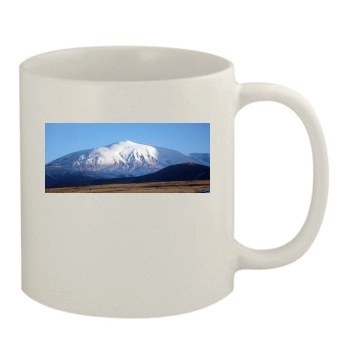 Volcanoes 11oz White Mug