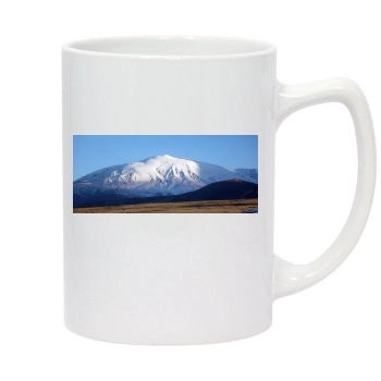 Volcanoes 14oz White Statesman Mug