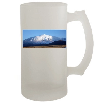 Volcanoes 16oz Frosted Beer Stein