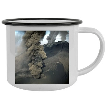 Volcanoes Camping Mug