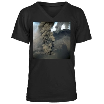 Volcanoes Men's V-Neck T-Shirt