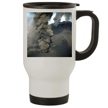 Volcanoes Stainless Steel Travel Mug