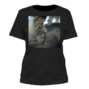 Volcanoes Women's Cut T-Shirt