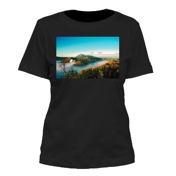 Volcanoes Women's Cut T-Shirt